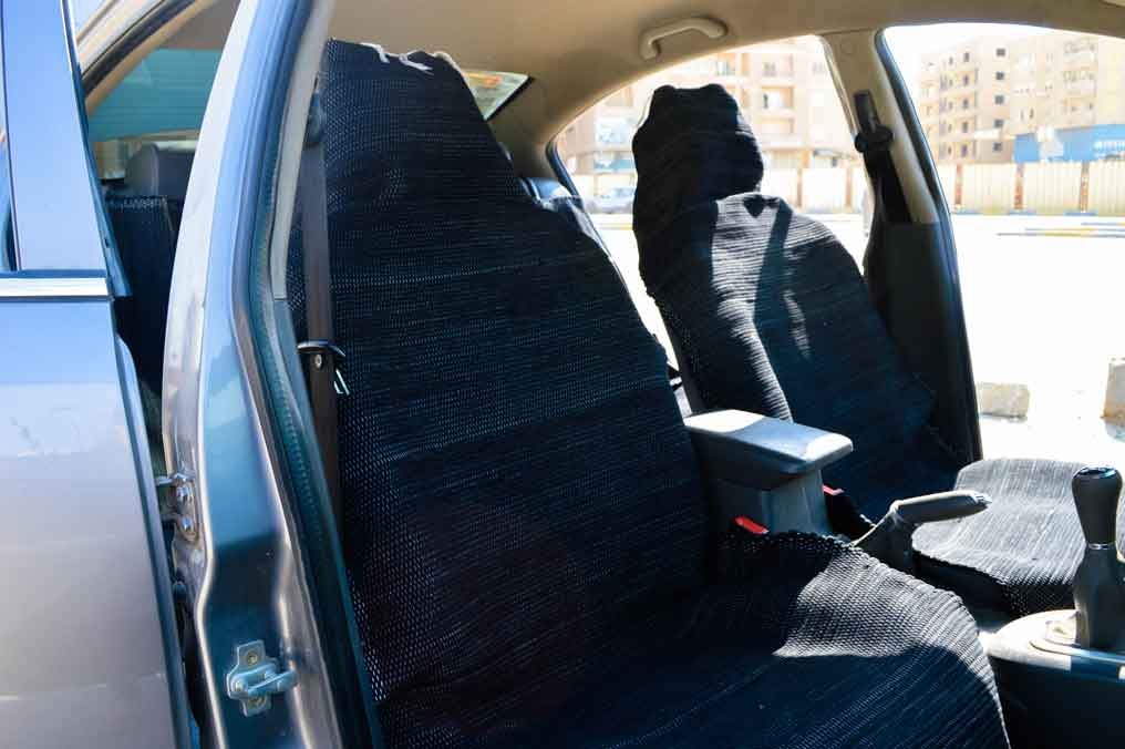 طقم عراقة كرسي للسيارة قطن 100% من انتاج إيجيبت أنتيكس كليم طبيعي صناعة يدوية - Image 12