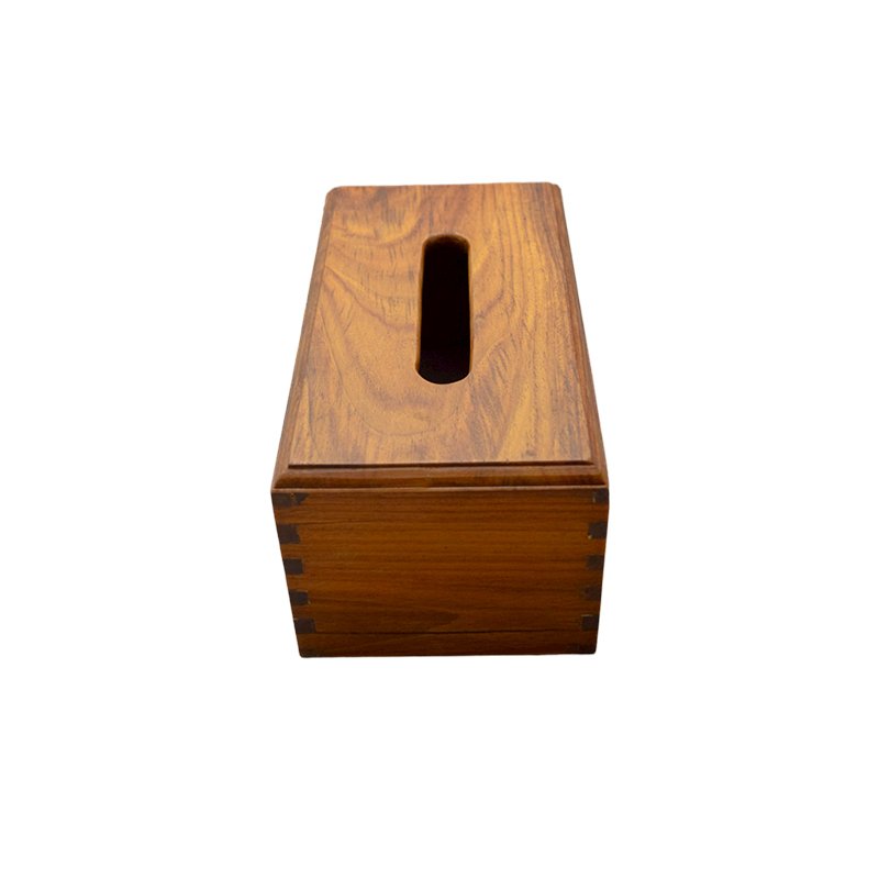 علبة مناديل صناعة يدوية من الخشب الصحي الوان طبيعية 100% من قلب الشجرة