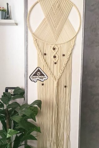 ستارة مدورة مكرمية من ايجيبت انتيكس صناعة يدوية