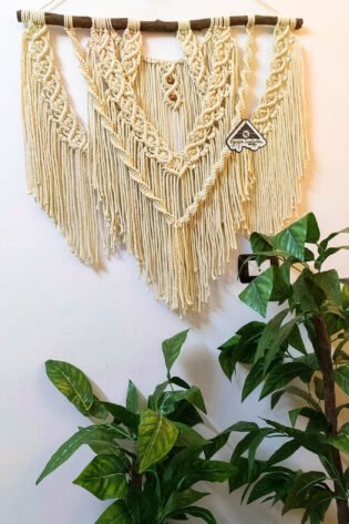 مكرمية ديكور على شكل ستارة من ايجيبت انتيكس صناعة يدوية