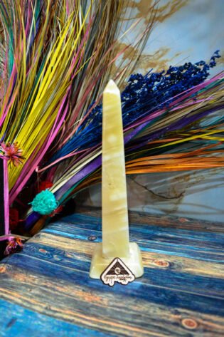 مسلة فرعونية من حجر الالباستر من ايجيبت انتيكس صناعة يدوية 100% طبيعي