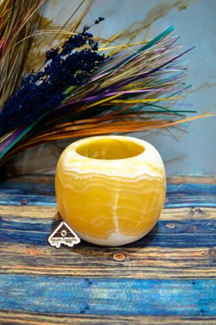 علبة بنبونيرة من حجر الالباستر من ايجيبت انتيكس صناعة يدوية 100% طبيعي