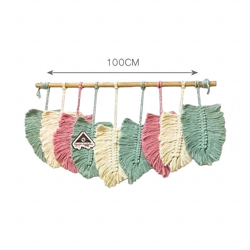 مكرمية ورق شجر الوان مختلفة من ايجيبت انتيكس صناعة يدوية