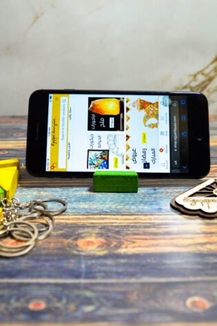 حامل تليفون او مسند تليفون مادلية صناعة يدوية بالكامل من ايجيبت انتيكس