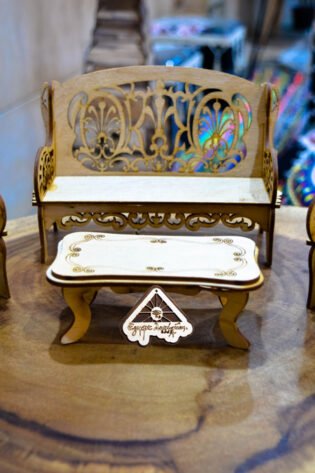 فن المجسمات الصغيرة تشكيل طقم انتريه صناعة يدوية من ايجيبت انتيكس