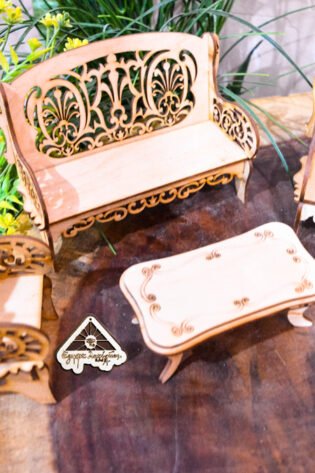 فن المجسمات الصغيرة تشكيل طقم انتريه صناعة يدوية من ايجيبت انتيكس