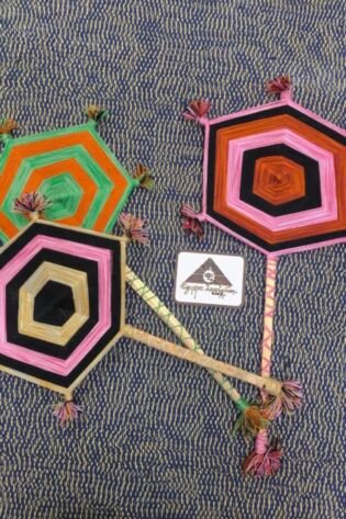 هواية خيوط من تراث سيوة صناعة يدوية 100% الوان مختلفة