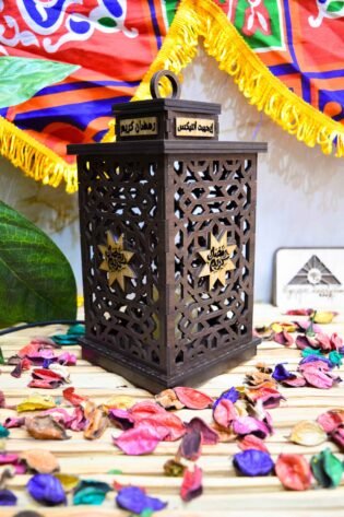 فانوس رمضان بشكلة الجديد تصميم اسلامي خشب انتاج ايجيبت انتيكس