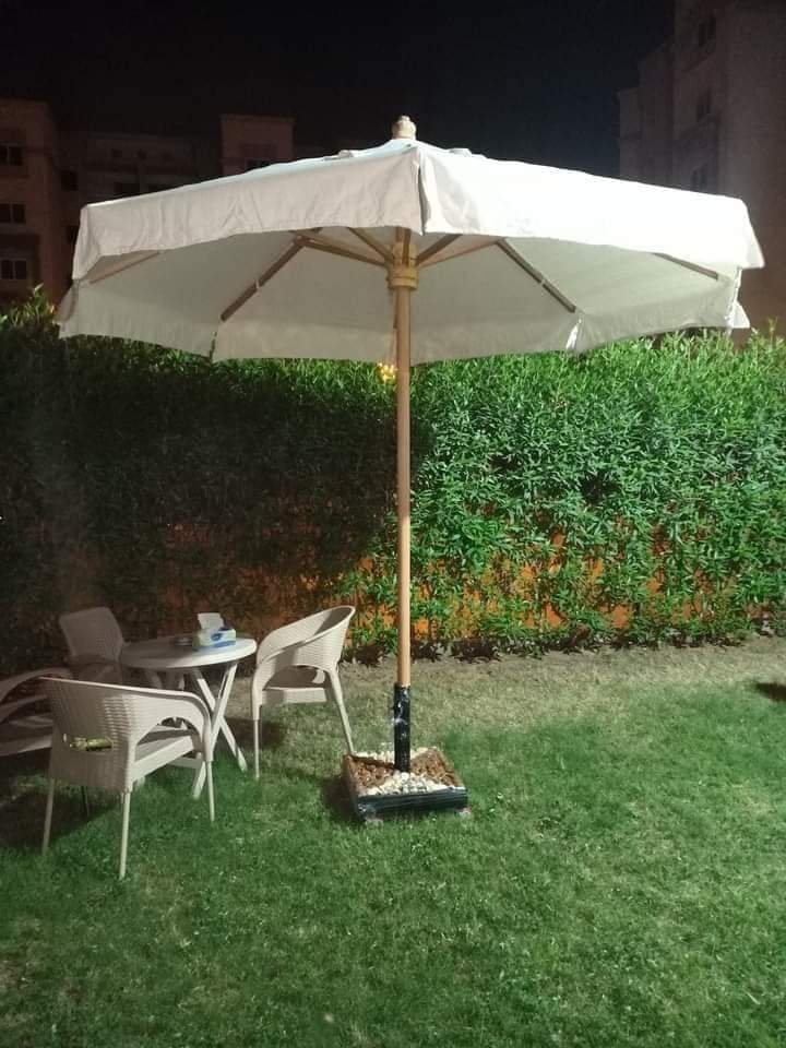 شماسي اوت دور قماش دك للكفايهات و الفنادق صناعة يدوية من انتاج ايجيبت انتيكس مقاس 4 متر - الصورة 5