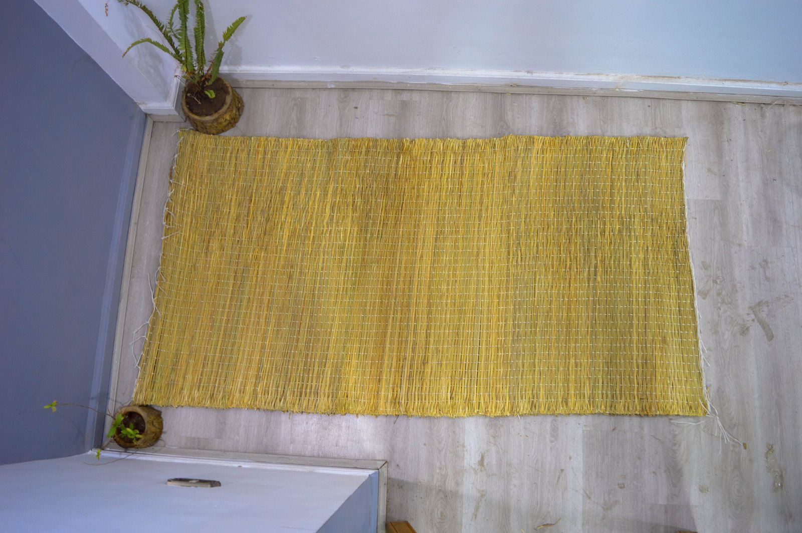 حصيرة خوص او بوص مقاس طول 235سم عرض 185سم صناعة يدوية 100_ طبيعية من انتاج ايجيبت أنتيكس - Image 5