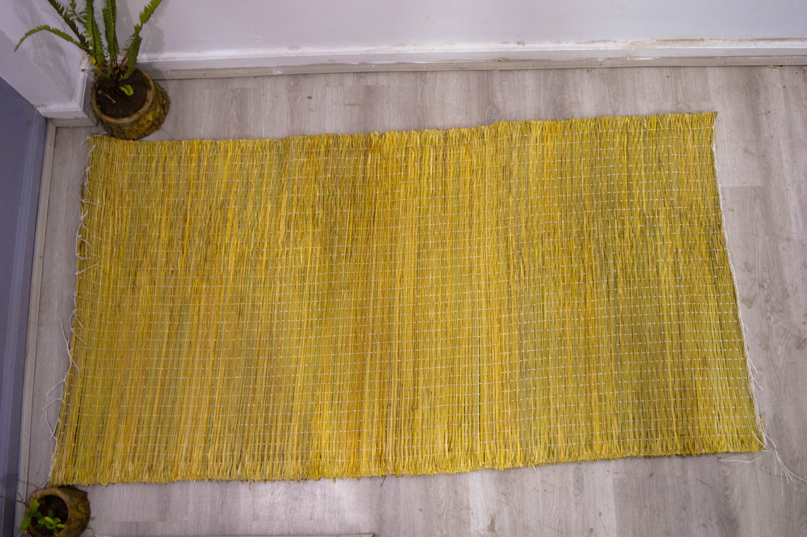 حصيرة خوص او بوص مقاس طول 235سم عرض 185سم صناعة يدوية 100_ طبيعية من انتاج ايجيبت أنتيكس - Image 4