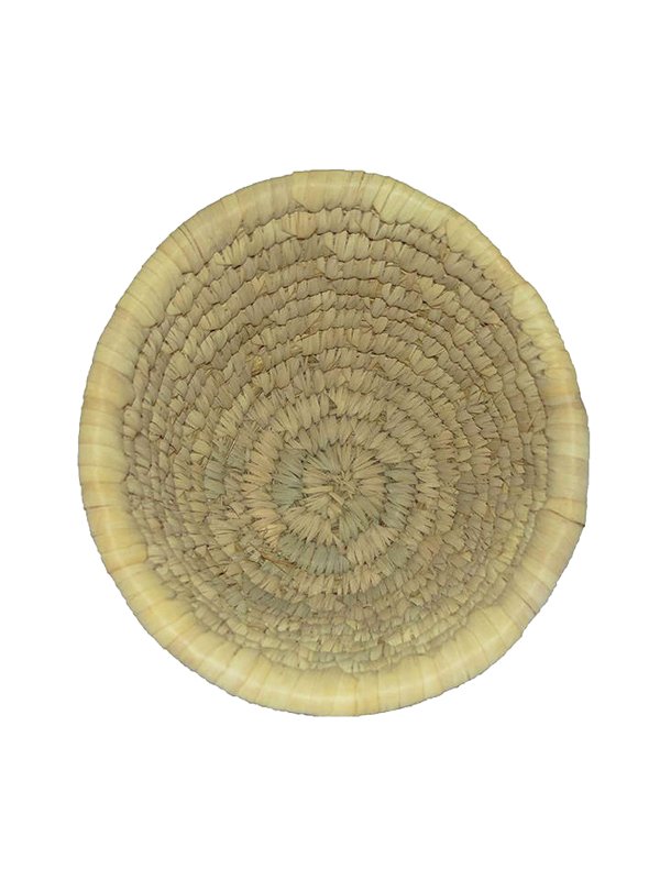 سهله مهملات قطر ٢٦ ارتفاع ٢٥ سم صناعة يدوية طبيعية 100_ من جريد النخل من انتاج ايجيبت أنتيكس - Image 2