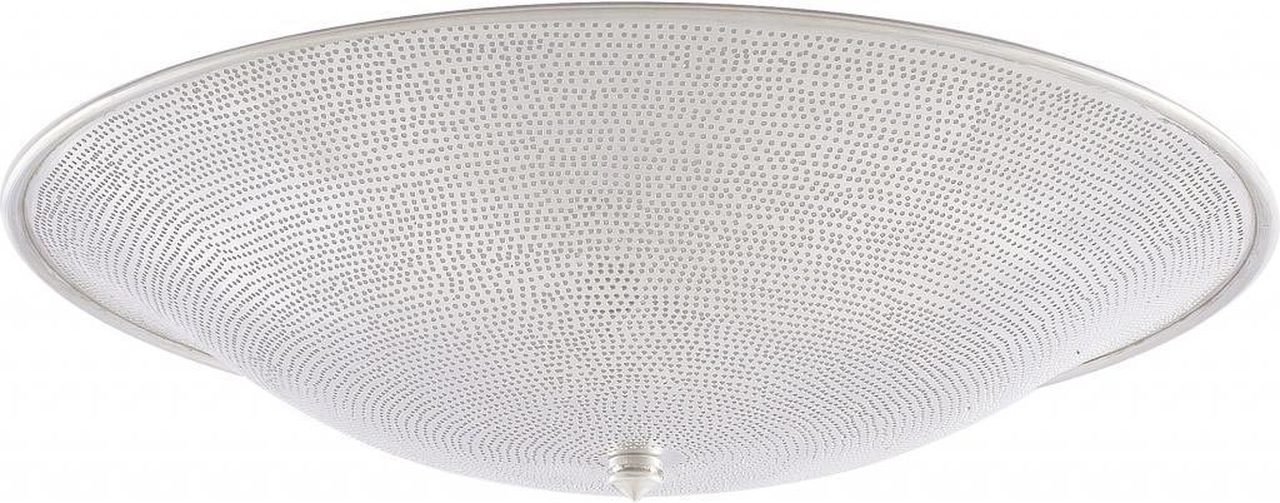 وحدة اضاءه شرقي مغربي معدني - نجفة معلقة - لمنتصف السقف شكل نصف كرة للاستخدام الخارجي او الحديقة او للاستخدام الداخلي انتاج ايجيبت انتيكس صناعة يدوية 100%